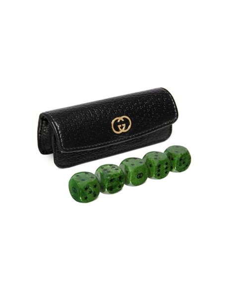 Gucci interlocking dice set